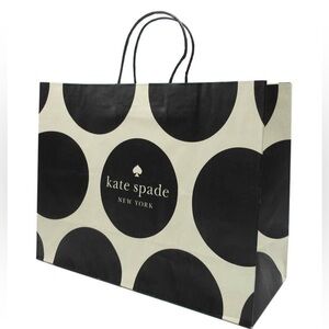 KATE SPADE Reusable Shopping Gift Bag with Tissue Paper